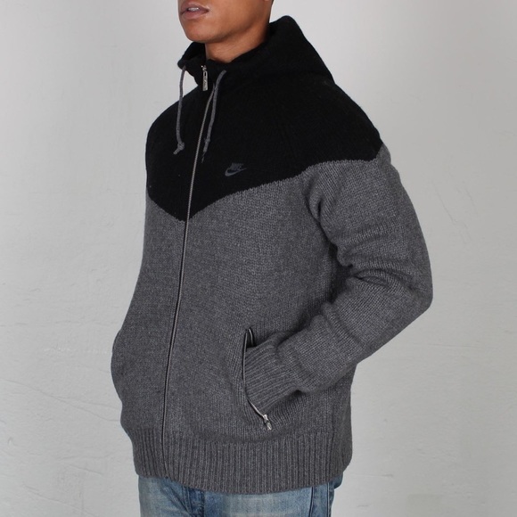 Nike Other - Nike Sweater Knit Windrunner Hoodie